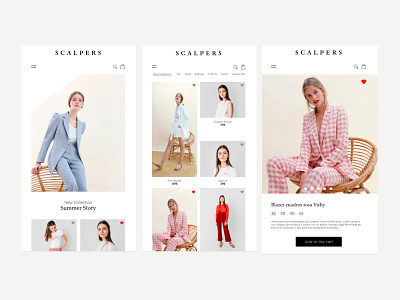 Scalpers Design amsterdam design mobile ui ux web