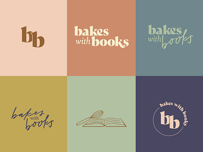 Bakes with Books Branding