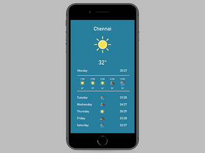 Weather App studio
