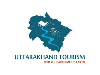 Logo for Uttarakhand Tourism logo logo design logo illustration tourism logo tourisminindia uttarakhand tourism