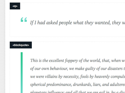 Style Guide Quotes by Nick Snyder on Dribbble