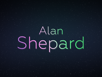 Alan Shepard Album Cover alan shepard blog theme space statamic theme