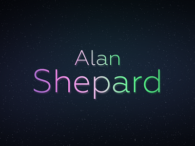 Alan Shepard Album Cover