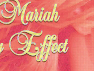 Mariah Carey Effect gaudy gold pink