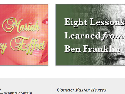 Faster Horses Blogroll