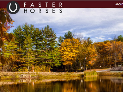 Faster Horses Header magazine photograph responsive