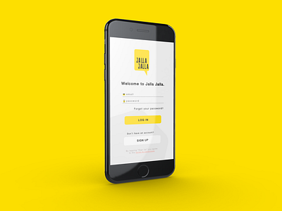Jalla Jalla app app design ui