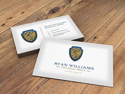 White Base Business Card