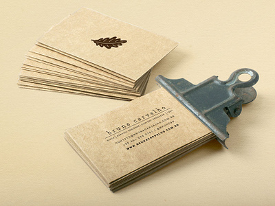 Bruna Carvalho - Business Card graphic design personal brand personal branding