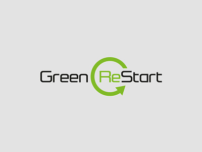Greenrestart adobe illustrator brand branding design graphic design identity branding logo logo design vector