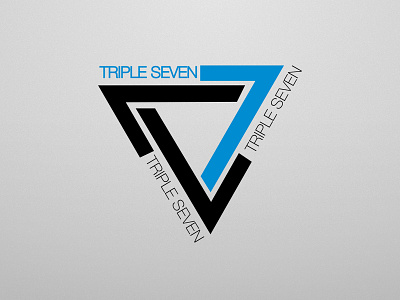 Triple Seven adobe illustrator design gaming logo graphic design logo logo design vector