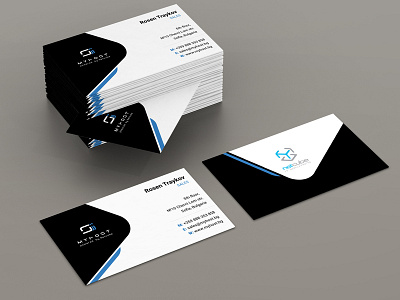 Business Card - MyHost adobe illustrator brand branding business card design graphic design graphic design identity branding print design vector
