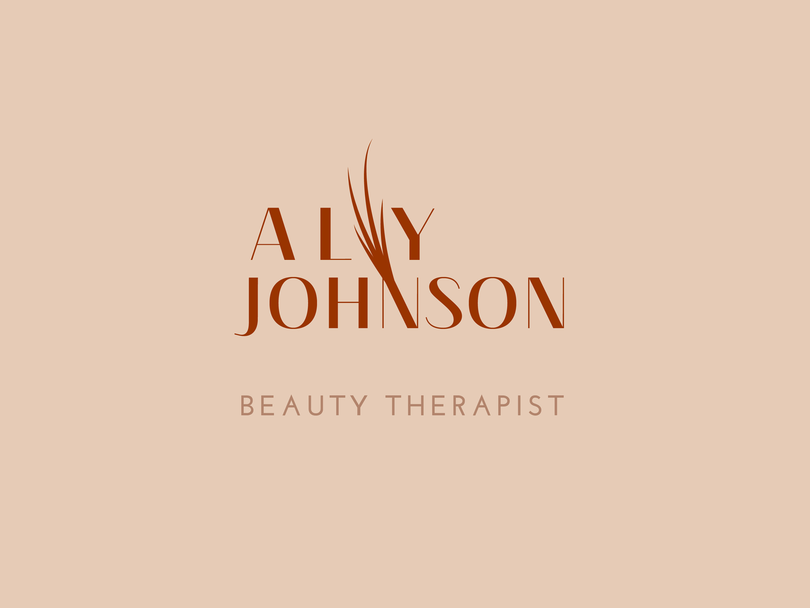 Beauty Therapist Brand Design. by Olivia Goodenough on Dribbble