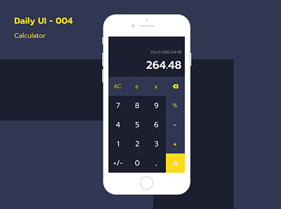 Daily UI - 004 / Calculator calculator daily ui dailyui004 dayliui ui design ui004