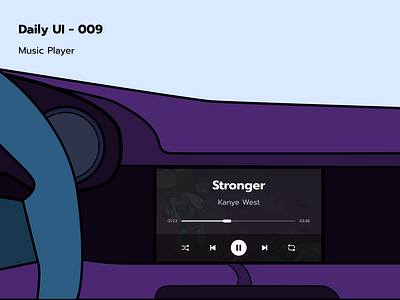 Daily UI - 009 / Music Player