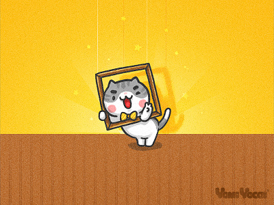 Be My Avatar avatar cat comic cute frame illutration kitty star yomiyocai