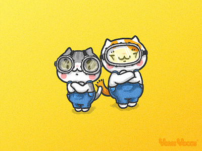 Minions Cosplay cat comic cute illustration kitty minion yellow yomiyocai