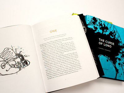 Hunter S. Thompson Collector's Edition Book Set book design design illustration typography