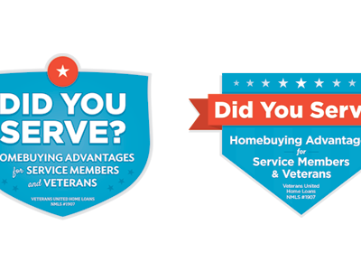 Web Badges badge badges blue homebuying patriotic red retro stars stripes veterans vintage