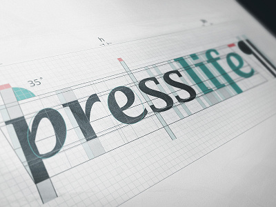 Presslife grid journalism logo newspaper press