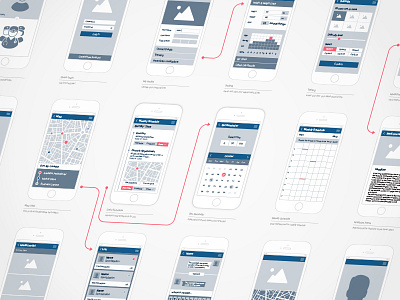 Wireframe app blueprint chart flow info mobile mockup prototype sketch ui ux wireframe