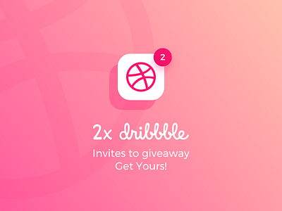 🔥2x dribbble invites 🔥