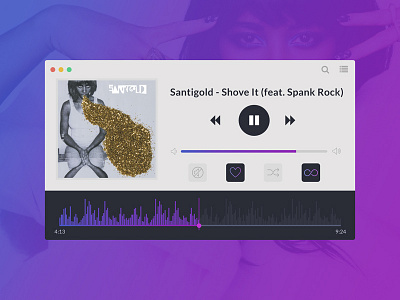 DailyUI #009 - Music Player