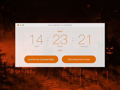 DailyUI #014 - Countdown Timer