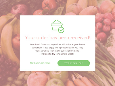 DailyUI #016 - Popup