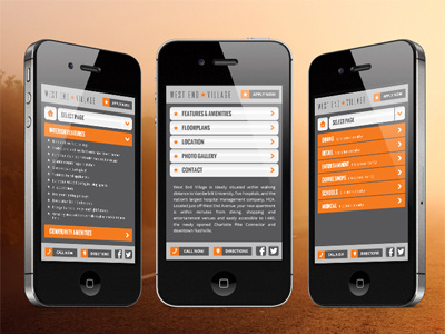 Another mobile site mobile ui web design