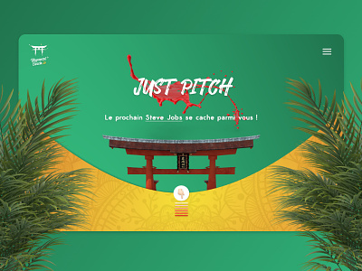 JustPitch graphic universe adobe xd design entrepreneurship landing page design landingpage pitch sketch ui design ux design