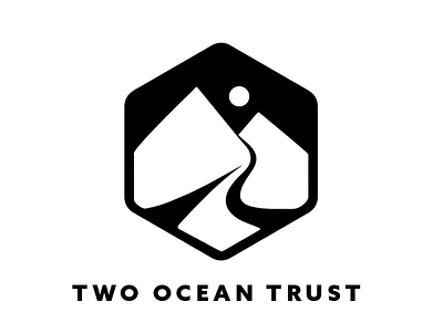 Two Ocean Trust mountain mountain logo wyoming