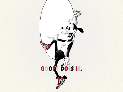 Goofy for Nike adobe photoshop branding design graphic design illustration illustrator procreate typography