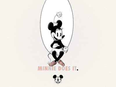 Minnie Does It adobe photoshop branding graphic design illustration illustrator photoshop procreate typography