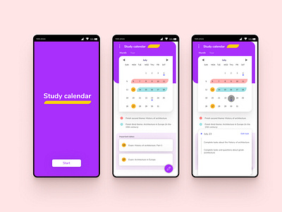 Daily UI 038 - Calendar