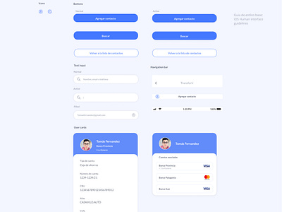 UI Kit - Fintech App app design diseñoui diseñoux ui uidesign uxdesign uxui