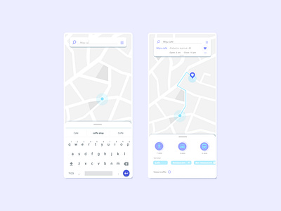 Daily UI 20 - Location tracker app appdesign dailyui design icons ui uidesign uxui