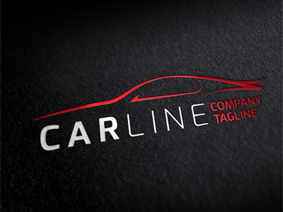 Logo Car Line brand car corporate identity logo