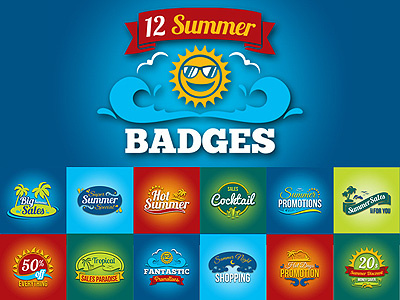 Summer Promotion Badges