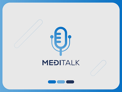 Medical Logo Template - MediTalk clinic logo icon icon design iconography logodesign medical medical logo medical logo template medicine medicine logo medicines talk logo