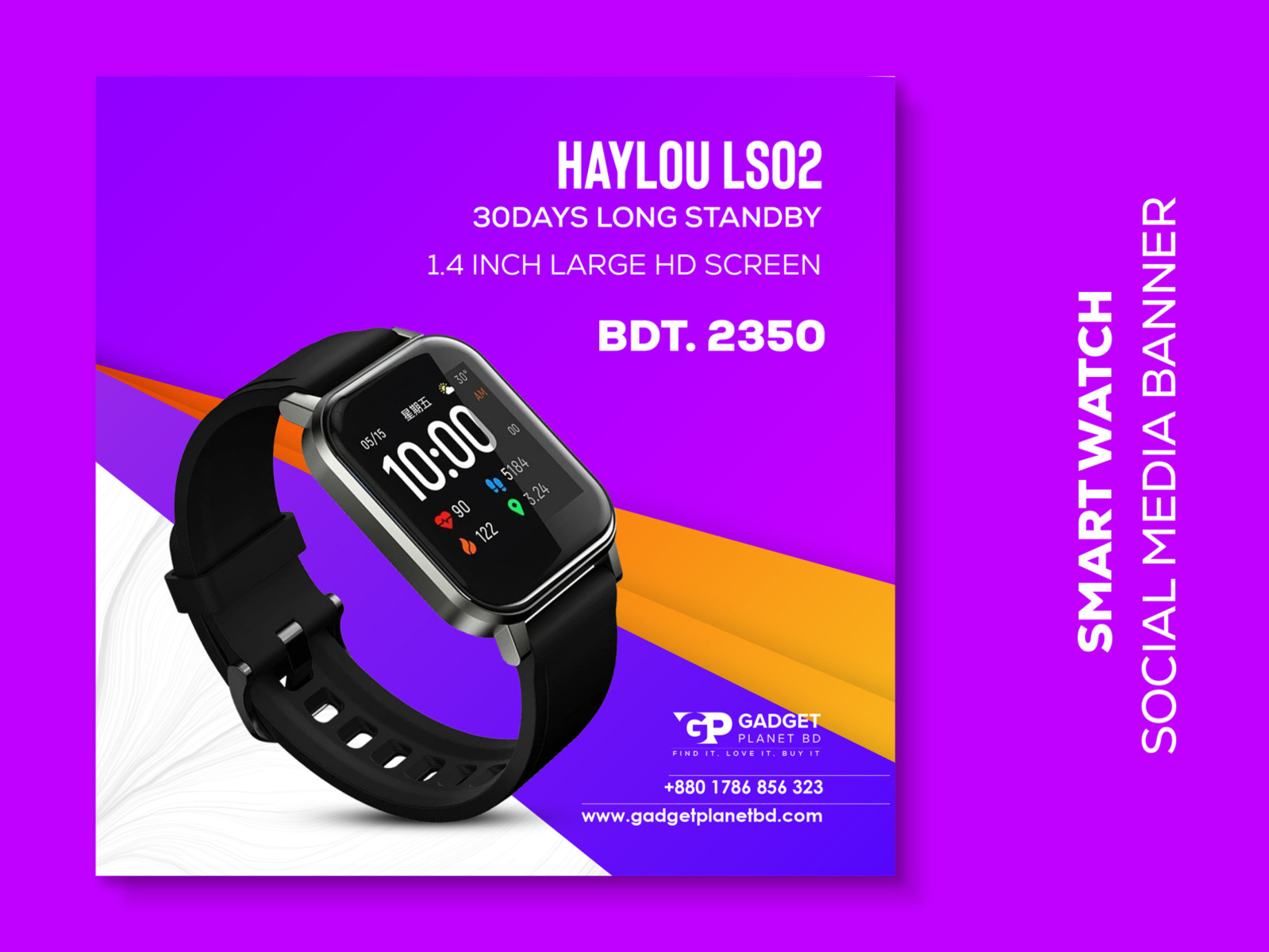 smartwatch with social media