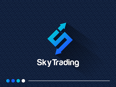Sky Trading Logo | S Letter Logo