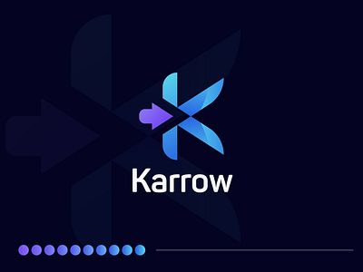 Karrow Brand Logo | K Letter Logo