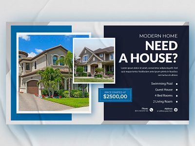 Shopify Banner Design | Real Estate Banner