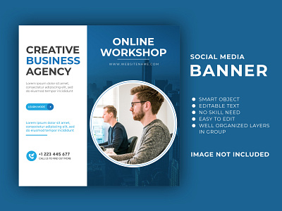 Social Media Banner banner instagram banner media social social media banner web banner