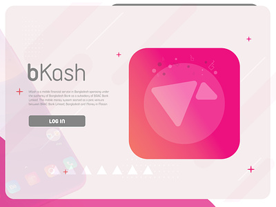 BKASH APP ICON CONCEPT banner bkash branding icon logo logodesign ui website design