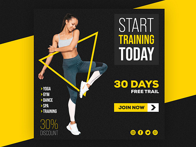 Fitness Banner Design