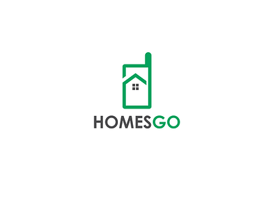 logo home go design logo modern art vector