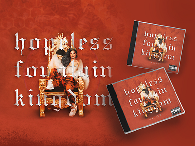 Halsey "Hopeless Fountain Kingdom" Alternate Album Artwork digital imaging graphic design photoshop