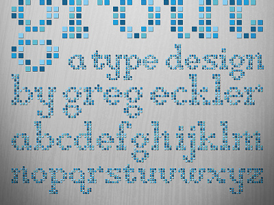 Grout grout letters type design typeface